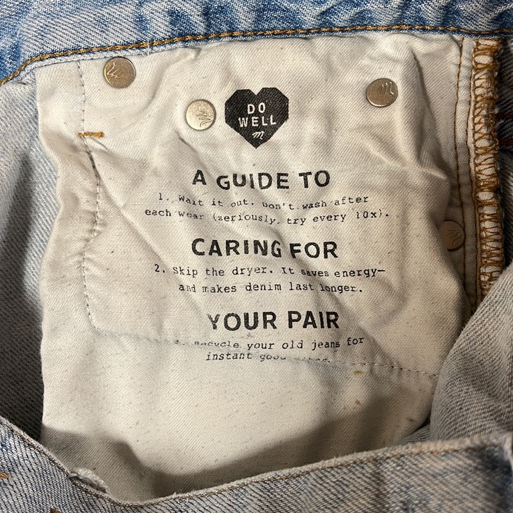 Madewell The Perfect Vintage Jean Distressed Size 26 - Picture 7 of 14
